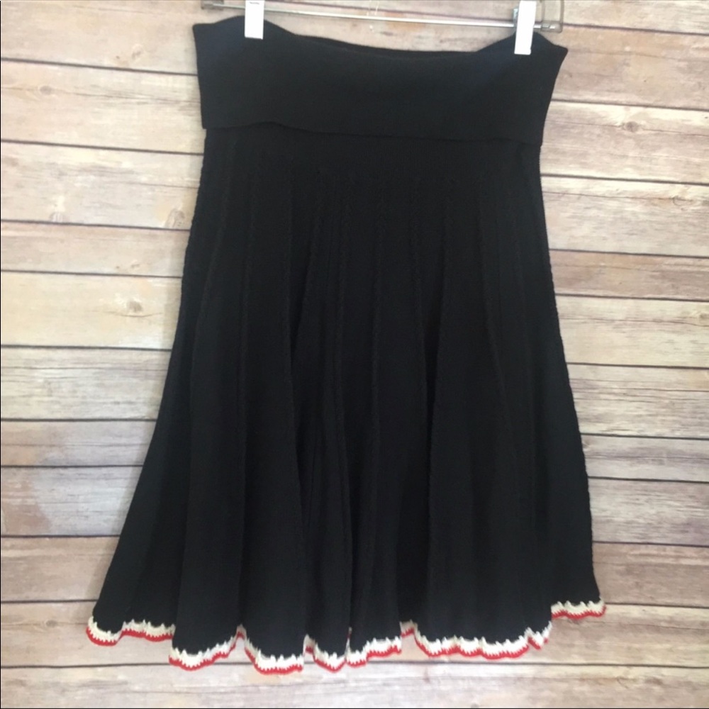Anthropologie sweater skirt